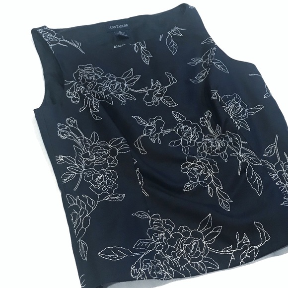 Ann Taylor sleeveless top Sz 4 - Picture 4 of 11